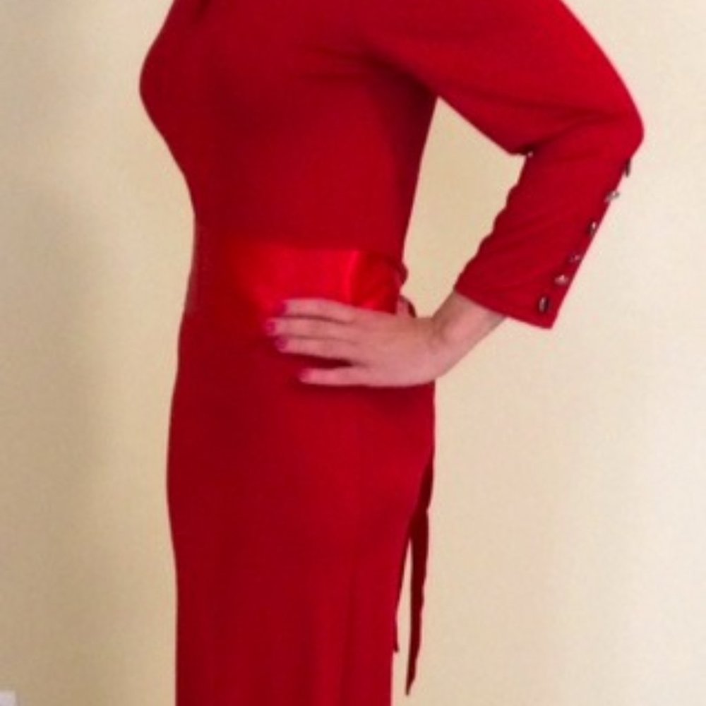 Brand new burgundy maxi dress